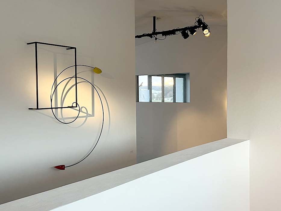 in den musealen Ausstellugsräumen